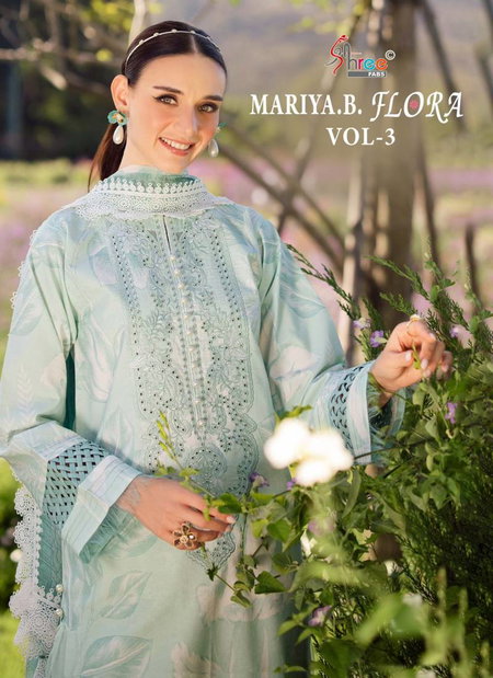 
Mariya B Flora Vol 3 By Shree Cotton Dupatta Pakistani Salwar Suits Wholesale Clothing Distributors In India
